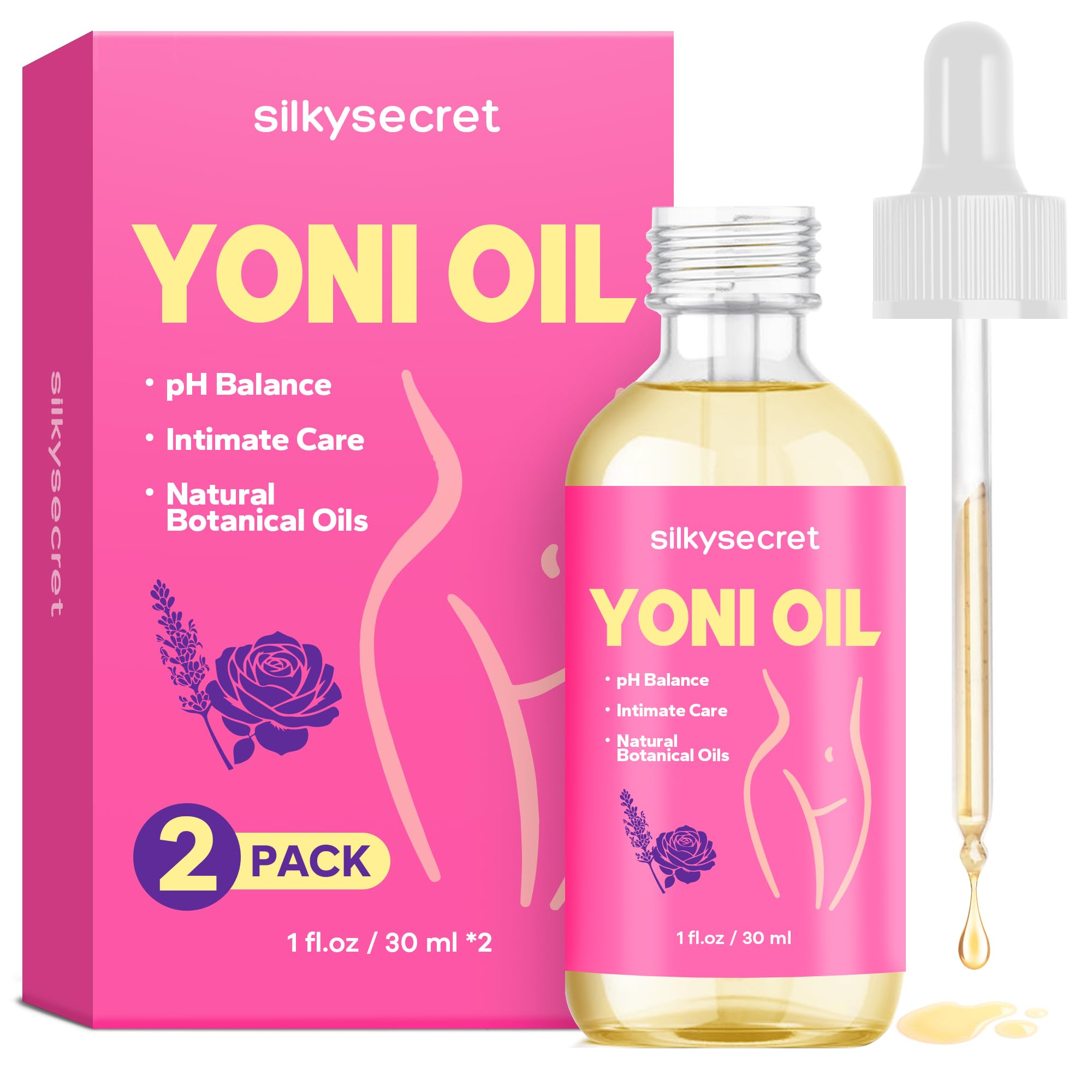 Feminine PH Balance Essential Yoni Oils -30ml